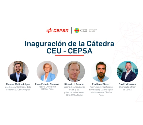 Catedra CEU Moeve Digital - Acto de inauguracion de la catedra